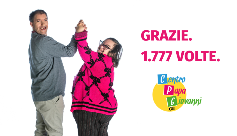 Ringraziamento per il 5x1000