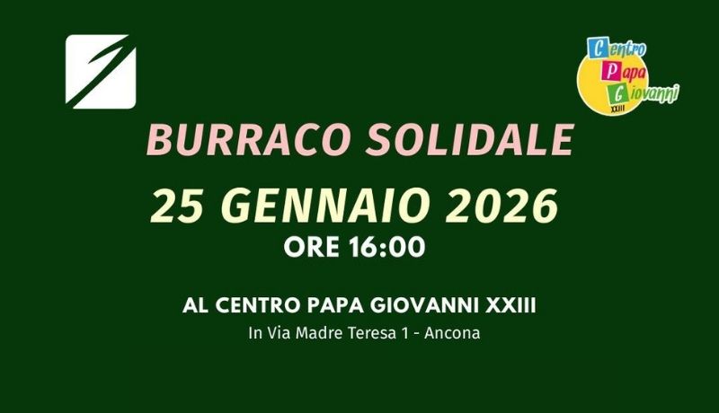 Burraco solidale.
