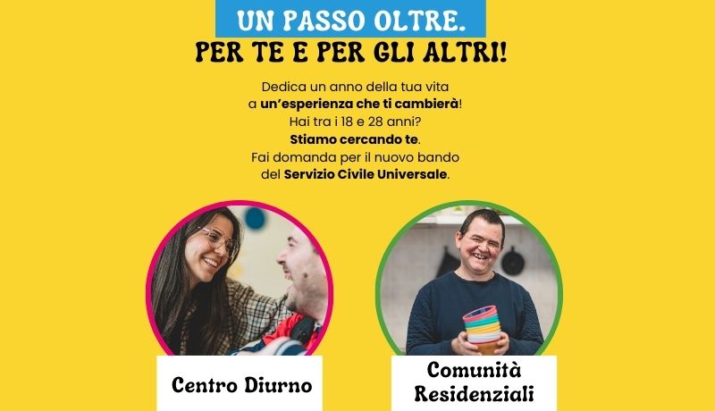Servizio Civile Universale 2026.