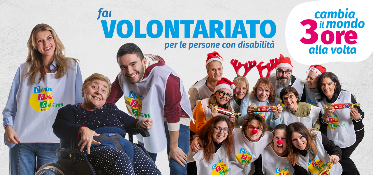 Fai volontariato.